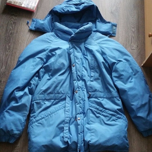 Blue Winter Jacket basic, non branded, regular siz - Picture 1 of 5